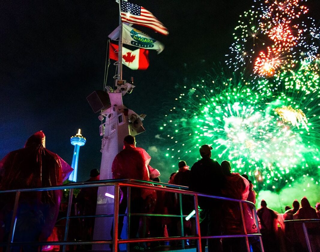 Fireworks cruise